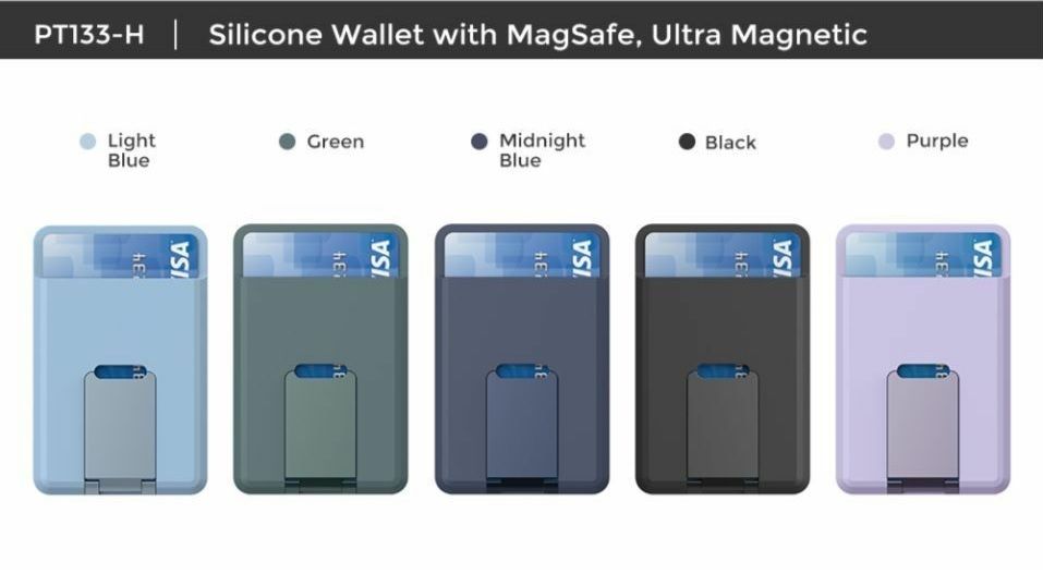 Ahastyle Magsafe Card Pocket With Bracket - Pine Green Ahastyle Magsafe Card Pocket With Bracket - Pine Green